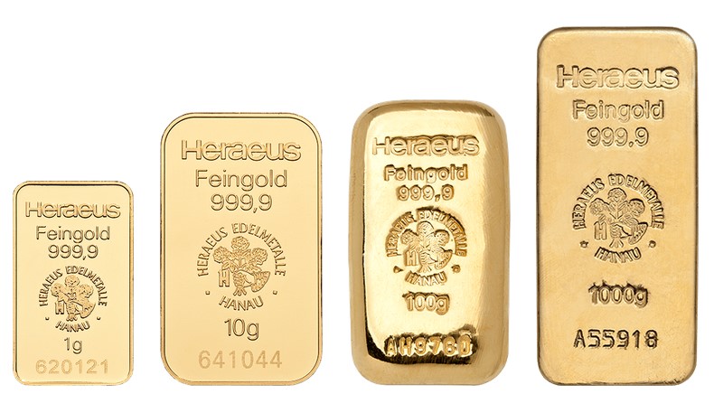 Épargnez en lingots d'or