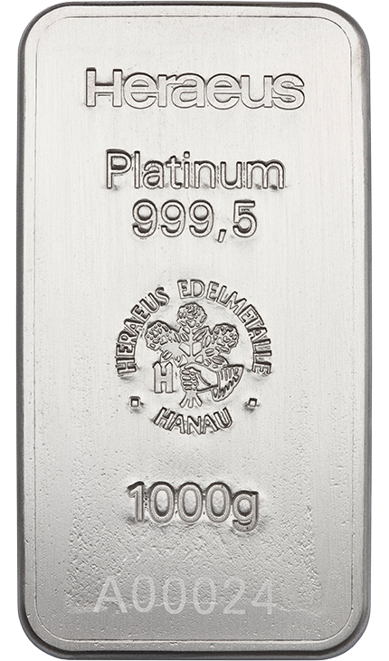 1000g Platine Lingot