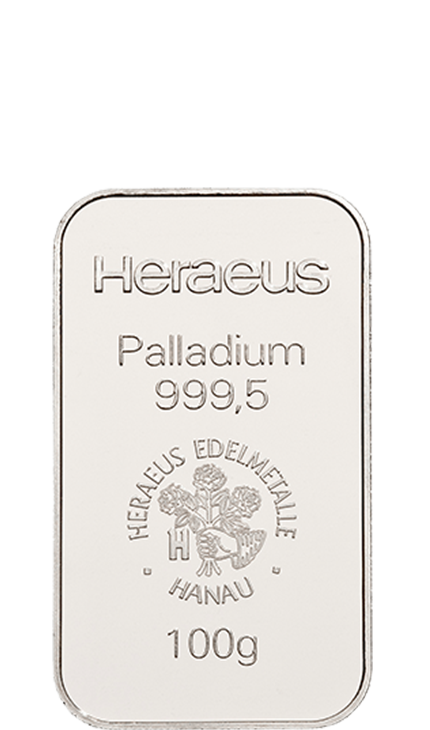 100g Palladium Lingot