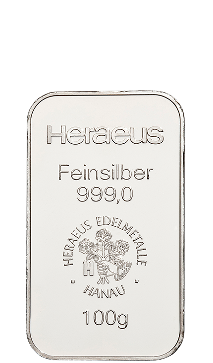 100g Argent Lingot