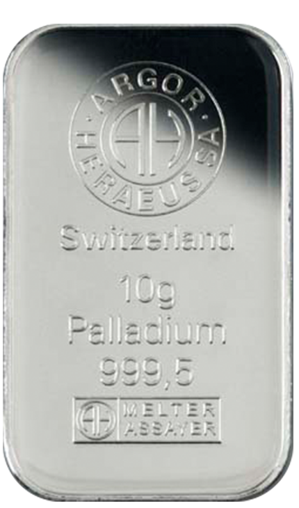 10g Palladium Lingot