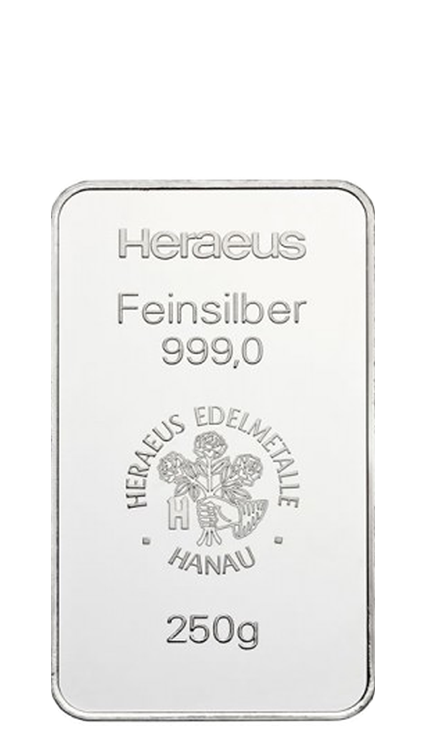 250g Argent Lingot