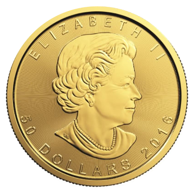 Pièce d'or Feuille d'érable